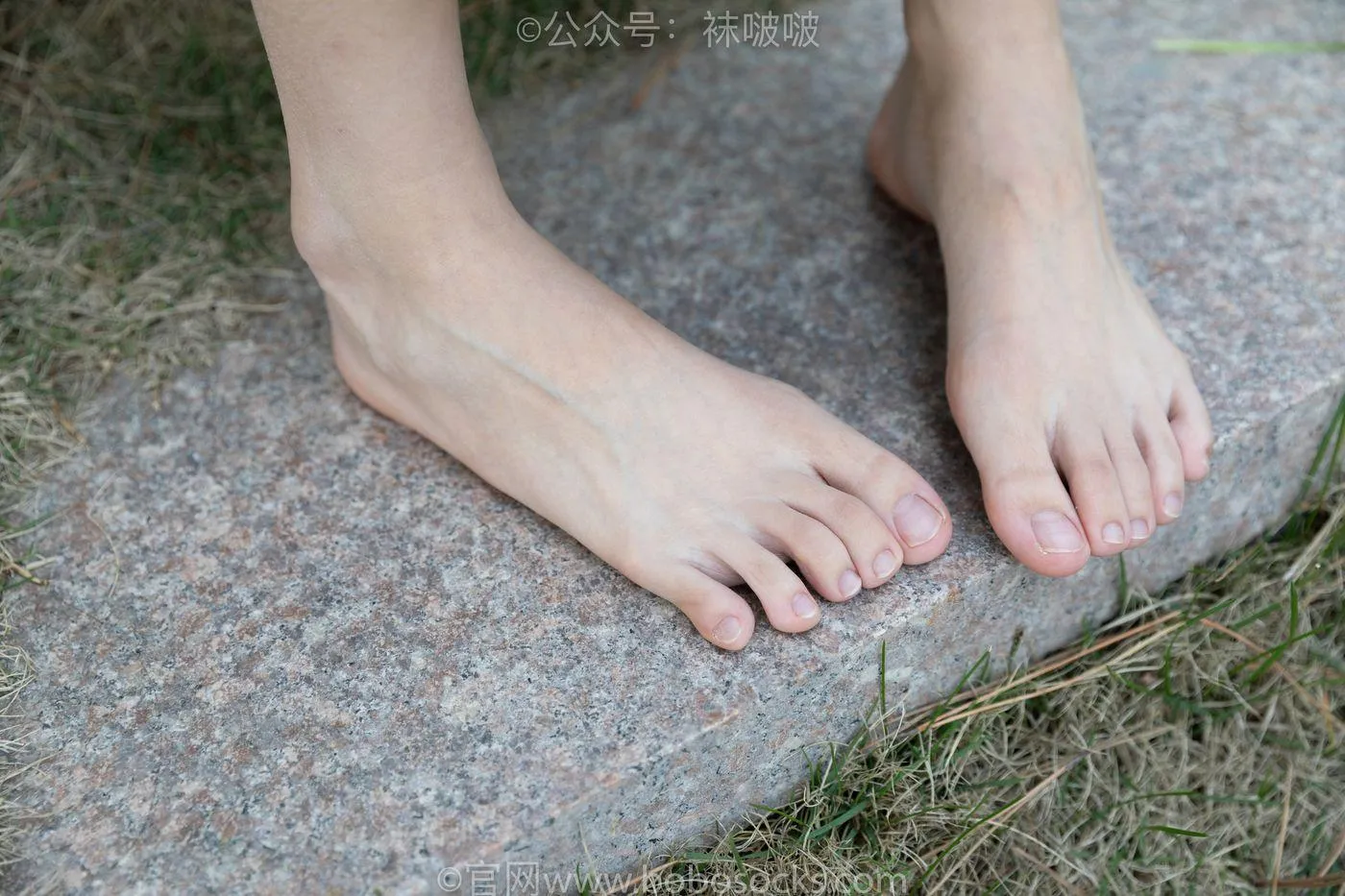 [BoBoSocks袜啵啵]NO.023 稚予-AJ、白色短棉袜、裸足 [119P]插图6